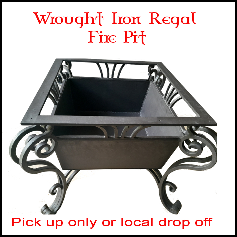 Wrought Iron Fire Pit
